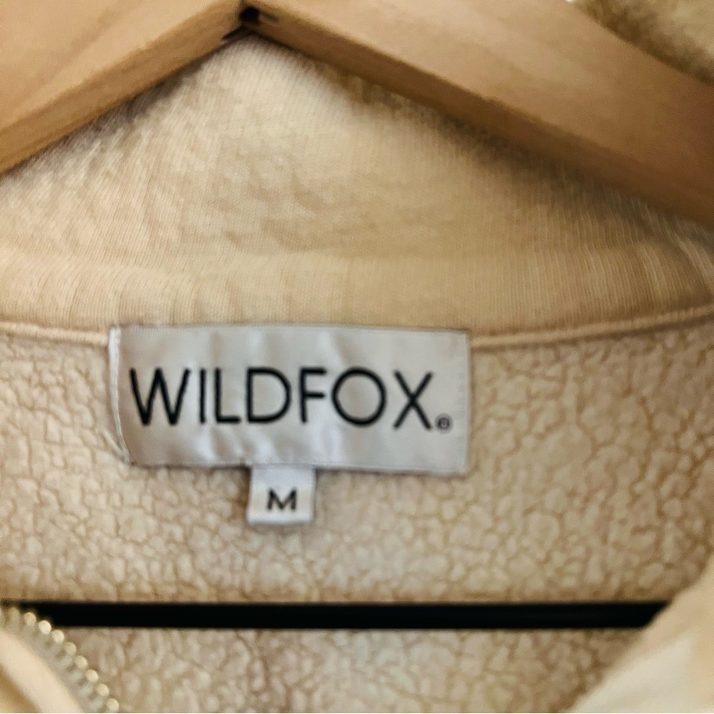 Wildfox Women's Cream/Pink 1/4 Zip Sweater Size Medium - Picture 6 of 6